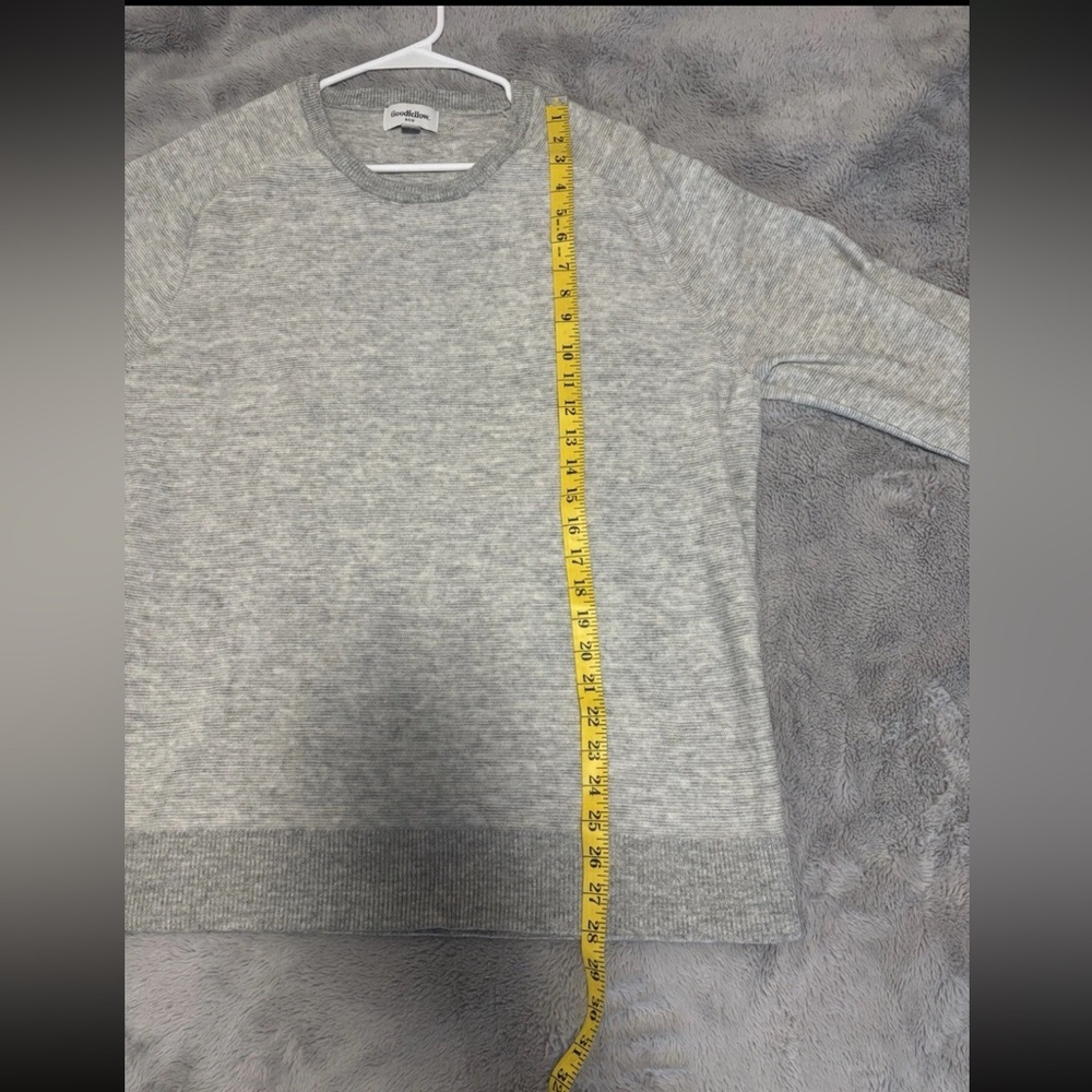 Goodfellow & Co Men's Gray Crewneck Sweater Size XL - Picture 4 of 5